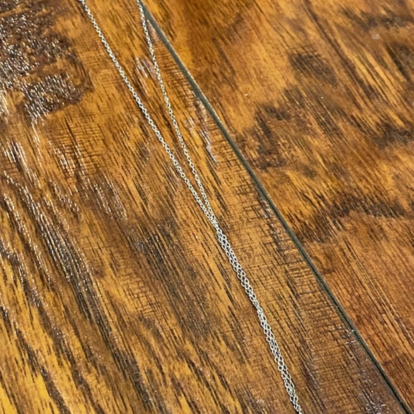 Small Tiffany & Co. Open Heart Necklace - Picture 2 of 2